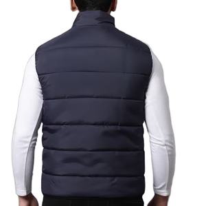 Nuevo Chaleco de Hombre de Alta Calidad en Poliéster/Algodón, Chaleco Casual con Logotipo Personalizado, Servicio OEM, Chaleco Acolchado Transpirable Personalizado para Hombre - Product Image 5