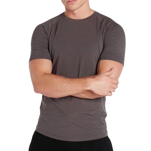 Ropa deportiva personalizada de alta calidad de lujo, camisetas de manga corta para correr, gimnasio, entrenamiento, camisetas de secado rápido para hombres - Product Image 3