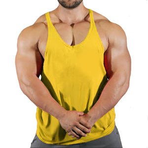 <b>Men's</b> Gym Singlet Fitness <b>Stringer</b> Muscle Fit Sleeveless <b>Vest</b> Quick Dry Custom Design Logo Training Bodybuilding Tank Top <b>Mens</b> - Product Image 6