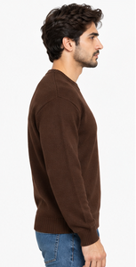 Pull en maille à col montant pour homme, personnalisable avec logo, pull d'hiver chaud, pull tendance, pull en maille de haute qualité en gros - Product Image 2