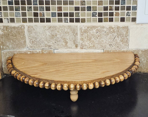 Soporte de Madera Hecho a Mano Estilo Rústico para Decoración del Hogar, Encimera de Cocina, Exhibición de Velas, Soporte para Plantas y Centro de Mesa - Product Image 2