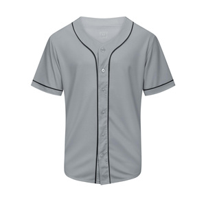 Maillot de baseball américain brodé de qualité supérieure, vêtements de sport, chemises de baseball par sublimation, nom et numéro d'équipe personnalisés, joueur OEM - Product Image 1