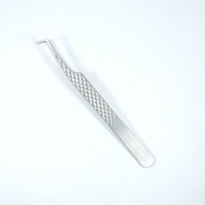 Sevetlana Pince à épiler en acier inoxydable Volume Fiber Tip Perfect Grip Un emballage personnalisé est également disponible - Product Image 1