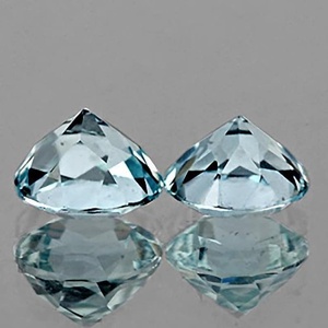 Aigue-marine bleu ciel naturel, pierre précieuse ronde extraite de la terre, qualité supérieure, certifiée GIA, grade AAA+, vente en gros - Product Image 3