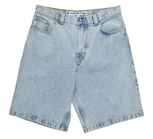Shorts en jean de qualité supérieure pour hommes, style streetwear tendance, vêtements d'extérieur, dernières tendances. - Product Image 1