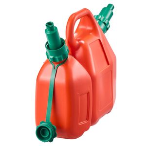 Contenitore per Carburante da 1,6 Galloni con Beccuccio da 0,5 Galloni, Antigoccia, Prodotto Automobilistico in Plastica PO, Portata Massima 5,5 L/min - Product Image 1