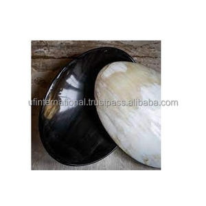 Porte-savon en corne de buffle naturelle avec porte-savon en corne poli à la main et de haute qualité à bas prix - Product Image 6