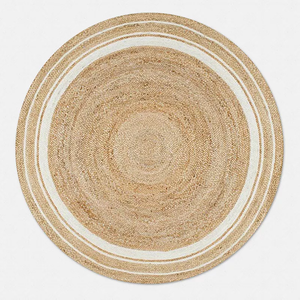 Stylish Eco Braided Jute Rug – Handmade Natural Fiber Floor <b>Carpet</b> for Modern and Rustic Interior Design - Product Image 6