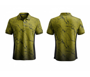 Quick Dry Sublimation Polo Shirt for Training and Gym Wear Durable Stitching for Men Women Youth Quick-Dry Dry-Fit Active Polo - Product Image 5
