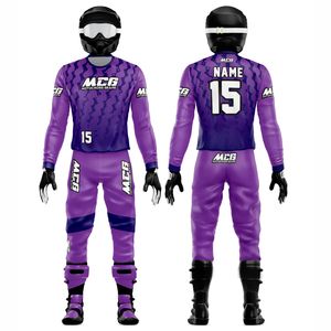 Nuevo Conjunto de Motocross para Hombre, Diseño Vintage, Sublimación, Jersey y Pantalones de Carreras MX, Tela de Nailon y Poliéster de Alta Calidad - Product Image 1