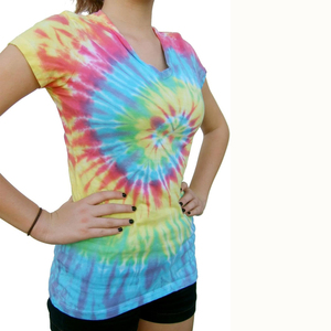 Camiseta personalizada para mujer, transpirable, sublimada, todas las tallas, estampada con animales, camiseta de moda para mujer, camiseta tie dye para chicas - Product Image 5
