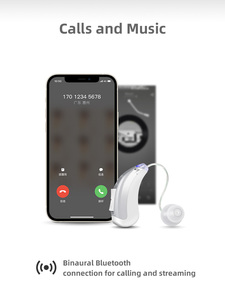 Audífono Digital RIC de Jinghao <span class=keywords><strong>para</strong></span> Pérdida Auditiva Severa, Dispositivo Médico Recargable, Programador de Audífonos de 16 Canales - Product Image 2