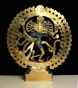 Estatua de Aluminio Art Deco Hecha a Mano, Ídolo de la Divinidad, Adorno de Estatua de Dios Hindú para Adoración - Product Image 2