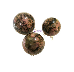 RHODOCHROSITE Gemstone Sphere Wholesale Natural Handmade Waterproof Crystal Spheres Wedding Home Decor Gujarat-Amayra Crystal - Product Image 1