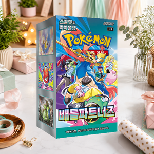 [SV9] Battle Partners Versione Coreana TCG Card Booster Box Stampa a Colori Completa Carbon Impact 30 Pacchetti per Negozi di Hobby e Rivenditori - Product Image 3