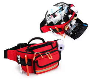 Bolsa de Cintura Médica Profesional de Alta Visibilidad, Riñonera para Paramédicos con Tiras Reflectantes para Respuesta a Emergencias - Product Image 2