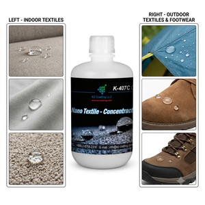 น้ำยาเคลือบผ้านาโนกันน้ำ EZ Coating LLC ขนาด 1000 มล. แบบใส ป้องกันน้ำเกาะ - Product Image 4