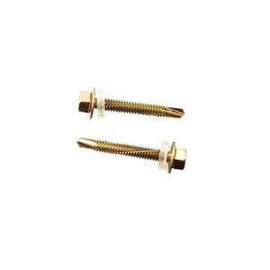 Vis autoperceuses en acier zingué à tête cylindrique personnalisées, filetage métrique en pouces du Vietnam - Product Image 1