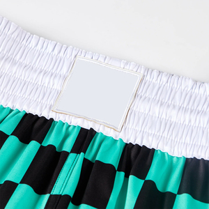 กางเกงมวยไทยขายส่งแบบซับลิเมชั่น ขอบยาง รูดข้างได้ ซักได้ สำหรับกีฬาศิลปะการต่อสู้ คิกบ็อกซิ่ง มวยไทย - Product Image 5