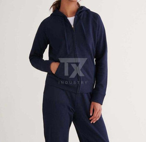 Sweat à capuche court décontracté sur mesure de haute qualité pour l'automne/hiver, en tissu polaire noir et doré, imprimé par transfert thermique - Product Image 6