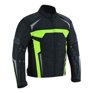 Chaqueta de Motocicleta Cordura para Hombre, Capa Exterior Resistente, Acolchado Protector, Impermeable, para Motociclismo, Turismo y Carreras - Product Image 1