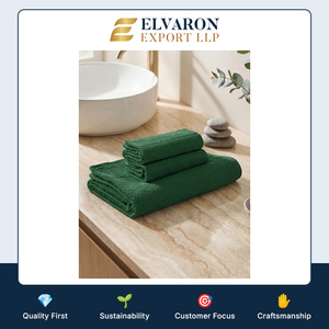 Toalla de Mano de Algodón Premium, Suave y Absorbente, para Hotel, Spa, Resort, Baño y Uso Doméstico - Product Image 6
