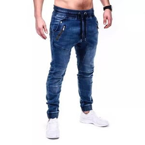 Proveedor de Marcas Internacionales - Jeans Personalizados con Parches y Costuras, Jeans Ajustados y Desgastados para Hombre - Product Image 5