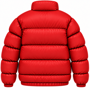 Veste matelassée pour homme de haute qualité, manteau d'hiver matelassé, col montant, veste rembourrée, couleur unie, veste matelassée streetwear personnalisée pour homme - Product Image 2