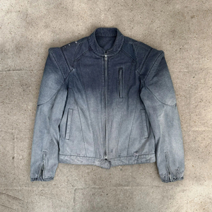 Veste universitaire décontractée pour homme, imperméable, coupe-vent, en toile fine, coupe ample, fermeture éclair, manches longues - Product Image 1