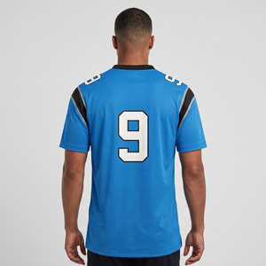 เสื้อฟุตบอล Trenova แบบสั่งทำพิเศษสำหรับผู้ชาย ผ้าผสมสแปนเด็กซ์/คอตตอน/ใยไผ่ พิมพ์ลายด้วยความร้อน ระบายอากาศได้ดี ผ้าตาข่าย 300 กรัม แห้งเร็ว - Product Image 3