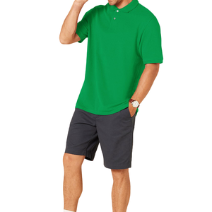 Camiseta Polo Personalizada al por Mayor para Hombre, Tela Suave 100% Algodón Puro, Camisetas Polo Lisas para Vacaciones, Combinación de Colores, Camiseta Polo para Hombre - Product Image 3