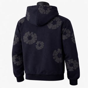 Sudadera con Capucha Estampada de Alta Calidad para Hombre, Sudadera con Patrón Completo, Ropa Urbana, Sudaderas al por Mayor, OEM Básicas, Mezcla de Algodón - Product Image 2
