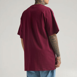เสื้อยืดสตรีทแวร์พรีเมียมเนื้อหนา ขายส่งจำนวนมาก สั่งทำโลโก้ได้ เสื้อเปล่า ผ้าฝ้าย 300gsm ทรงโอเวอร์ไซส์ ราคาโรงงาน - Product Image 1