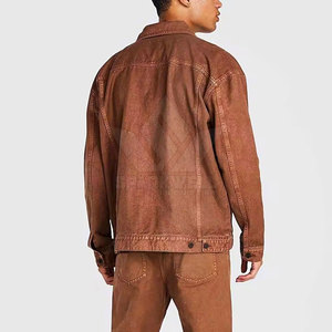 Stylish Men's Jeans Jackets Breathable Quick Dry Eco-Friendly Durable Stitching Relaxed Fit Winter Casual Fashion Jacket - Product Image 3