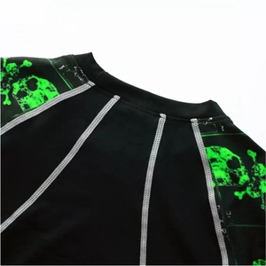<b>Men</b> Rash guard jiu jitsu kimono Long Sleeve Rash Guard Fight Wear <b>Compression</b> Full Printing Boxing <b>Shirt</b> MMA Bjj Rash Guards - Product Image 6