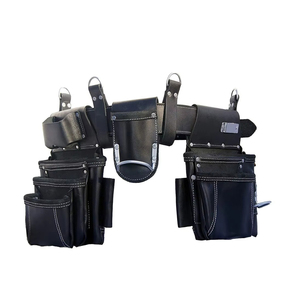 Professional Best Quality <b>Tool</b> Bag With Belt for Sale Premium Quality Men's PU <b>Leather</b> <b>Tool</b> Kit Belts - Product Image 6
