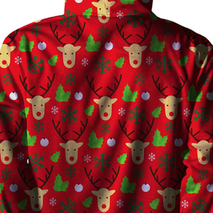Sweat-shirts à capuche personnalisés écologiques avec impression numérique, pulls de Noël pour l'automne, pour hommes - Product Image 2