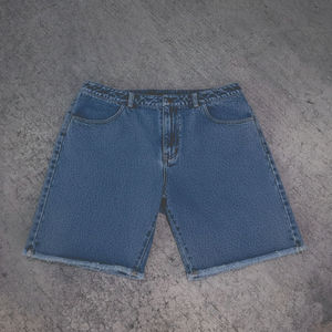 Men's Eco-Friendly Breathable Quick-Drying Waterproof <b>Stretch</b> Canvas Beach Surfing <b>Shorts</b> Solid Pattern OEM ODM Spandex/Cotton - Product Image 5