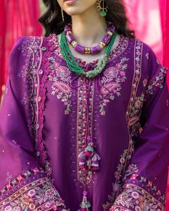 Robes décontractées pakistanaises et indiennes de qualité supérieure pour femmes, Nouveautés 2026, Salwar Kameez en tissu Lawn, ODM 1994 - Product Image 4