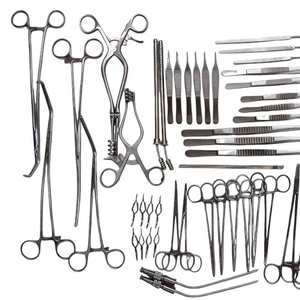 ชุดเครื่องมือผ่าตัดหลอดเลือด 52 ชิ้น ชุดผ่าตัดหัวใจและหลอดเลือด วัสดุสแตนเลส คุณภาพมาตรฐานสหรัฐอเมริกาและยุโรป - Product Image 2