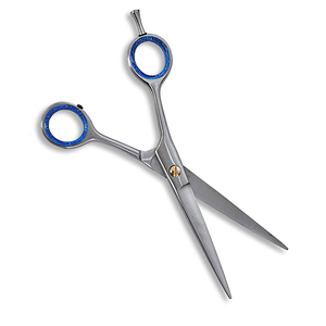Professional Stainless Steel Sharp <b>Blade</b> Long Handle Right-Handed Hair Scissors for Salon Use and <b>Barber</b> Applications - Product Image 3
