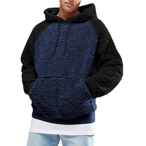 Top Trendy Best Selling <b>Men</b> <b>Sherpa</b> <b>Fleece</b> Hoodie Streetwear OEM Service With Low MOQ <b>Men</b> <b>Sherpa</b> <b>Fleece</b> Hoodie - Product Image 5