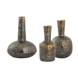 Florero de Metal Hecho a Mano, Diseño Floral Contemporáneo de Primera Calidad para Flores Frescas, Botánicos Secos, Flores Artificiales y Plantas - Product Image 6