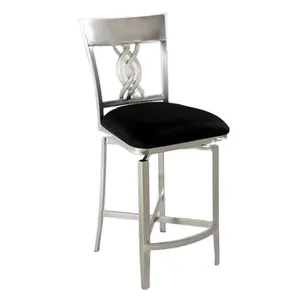 Modern mutfak mobilyası tasarımcı Metal Bar taburesi ayarlanabilir tabureler Bar sandalyesi sayaç/fabrika doğrudan yüksek mutfak sayacı