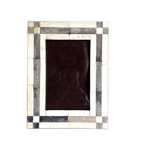 Promotion High Quality Handmade Eco-Friendly Modern Rustic Design Bone Inlay Tabletop Decorative Photo Luxury Moulding Technique - Product Image 1