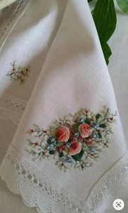Serviette de table brodée de qualité supérieure, linge de table décoratif de haute qualité pour la maison, la salle à manger et l'hôtellerie - Product Image 6
