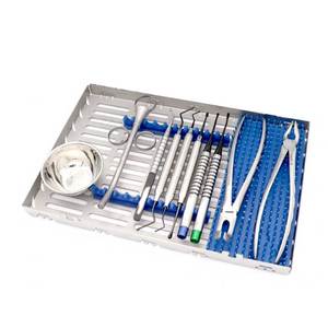 ชุดอุปกรณ์พัฒนาพื้นที่ปลูกฝังพร้อมเครื่องมือผ่าตัดทางทันตกรรมแบบคาสเซ็ตสำหรับการเตรียมรากฟันเทียม ใช้ในโรงพยาบาลสำหรับการผ่าตัดช่องปาก - Product Image 2