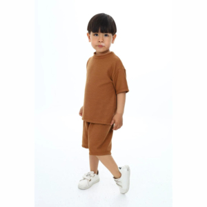 Conjuntos de Ropa para Niños 100% Algodón, Ropa de Verano para Bebés y Niños Pequeños, Camiseta de Manga Corta con Pantalones Cortos, Conjunto de Dos Piezas para Niños de 1 a 12 Años - Product Image 2