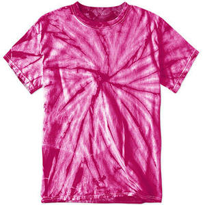 T-shirt à manches courtes pour homme, design cool, faible MOQ, style Port and Company, tie-dye, coloré, vente chaude - Product Image 2