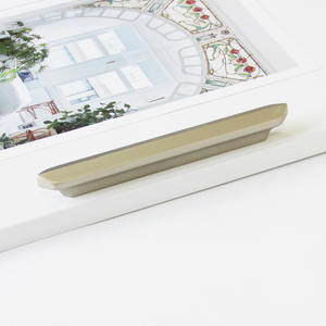 Poignée de tiroir minimaliste et contemporaine en alliage de zinc pour meubles de cuisine, armoire, salle de bain et autres meubles - Product Image 6